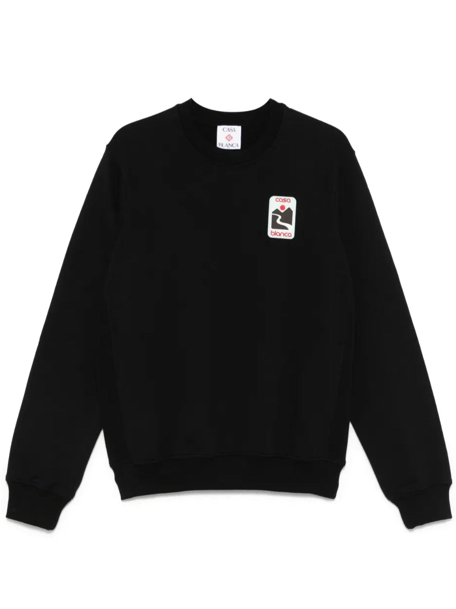 CASABLANCA - Crewneck sunset valley