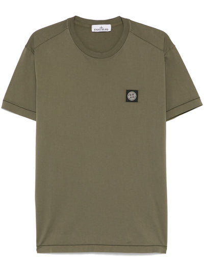 Stone Island - Compass-patch coton T-shirt