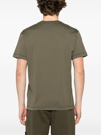 Stone Island - Compass-patch coton T-shirt