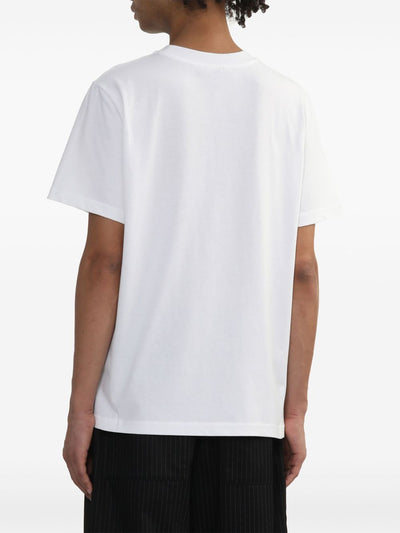 A.P.C PARIS - t-shirt cotton a logo