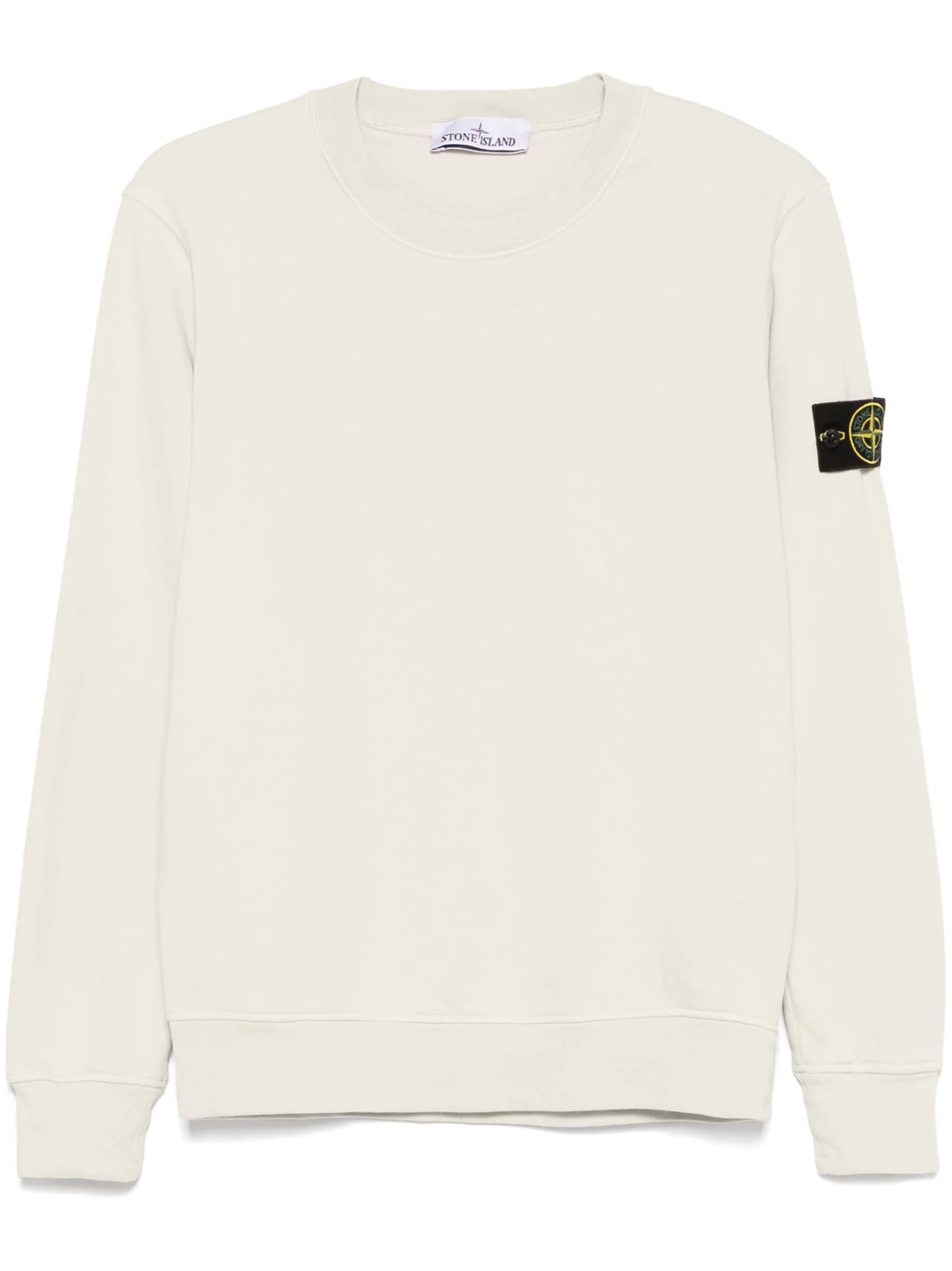 STONE ISLAND- Sweat en coton à patch Compass