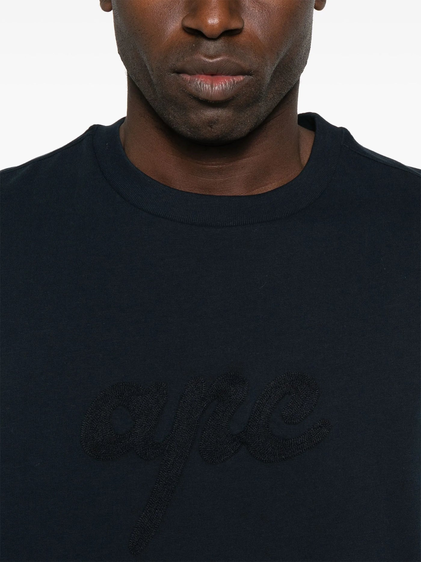 A.P.C. PARIS - t-shirt Lenny bleu marine