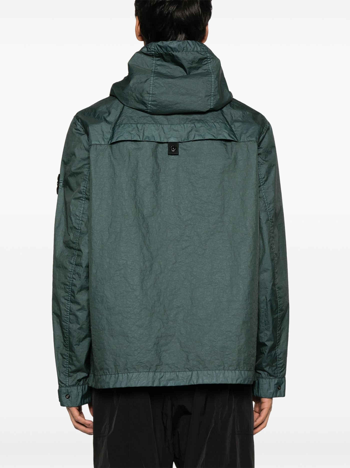 STONE ISLAND - Blouson à capuche respirant et imperméable