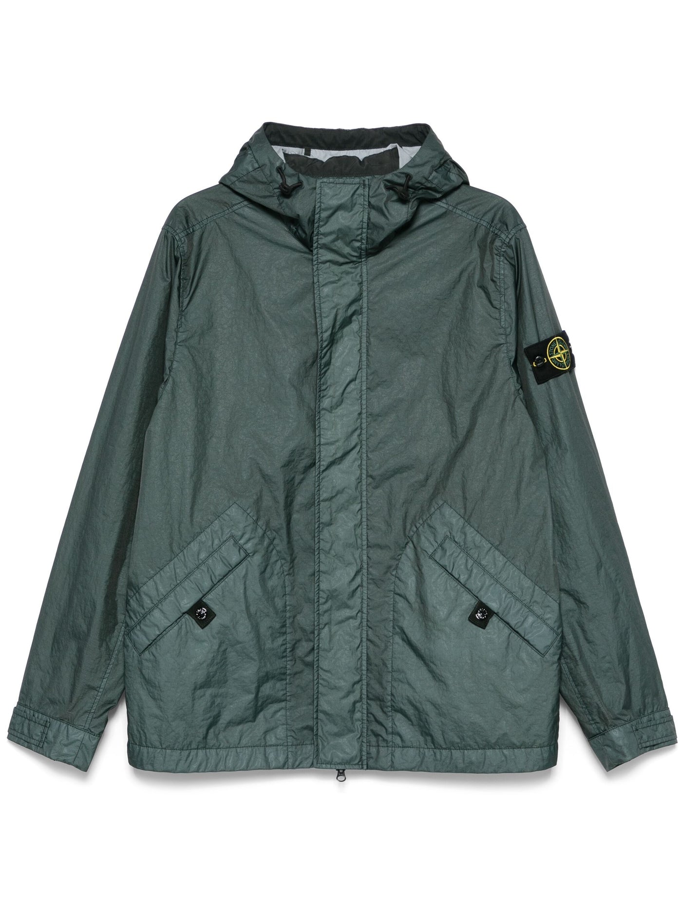 STONE ISLAND - Blouson à capuche respirant et imperméable