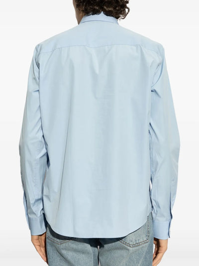 AMI PARIS - chemise en coton bleu ciel