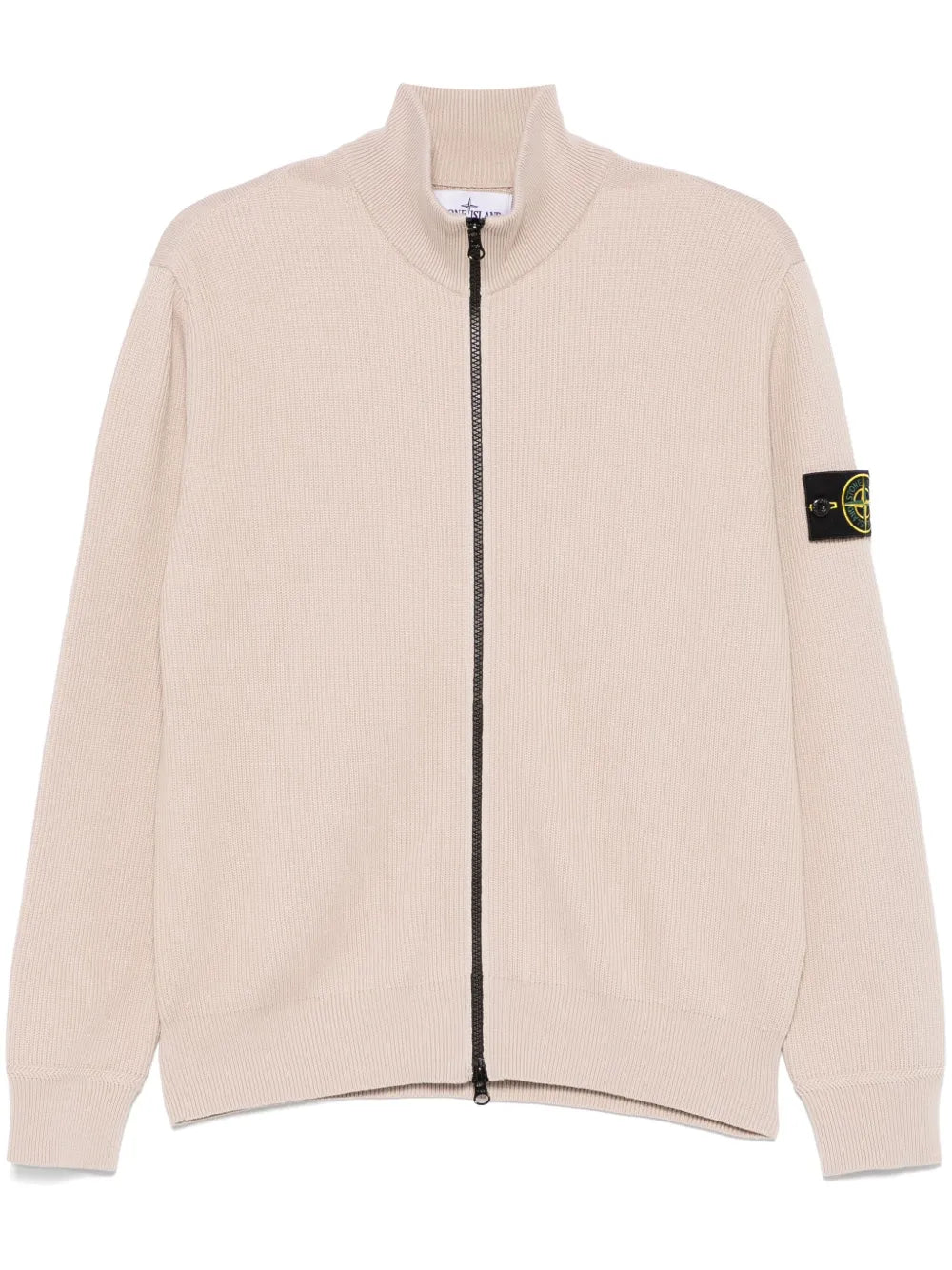 STONE ISLAND - Sweat Zippé Beige