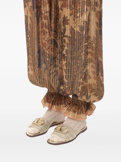 VALENTINO GARAVANI - Sandales à détail VLogo brodé