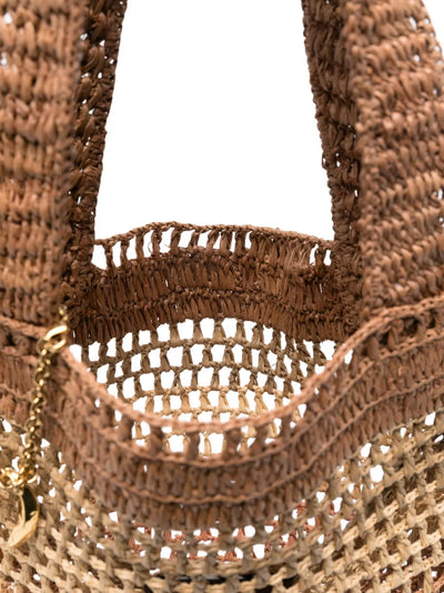 CHLOÉ - sac cabas en raphia