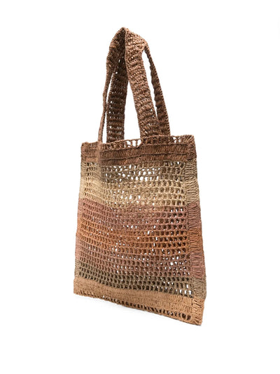 CHLOÉ - sac cabas en raphia