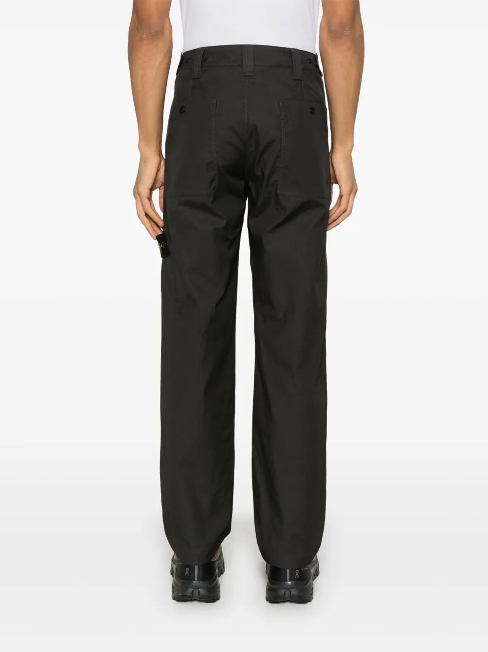 STONE ISLAND - Pantalon cargo coton léger