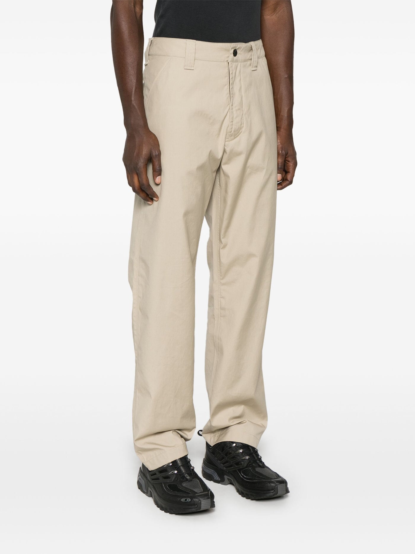 STONE ISLAND - Pantalon cargo coton léger