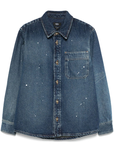 A.P.C PARIS - surchemise Basile
