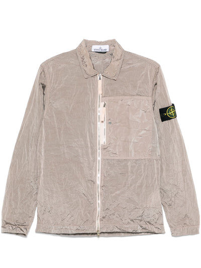 STONE ISLAND - Veste Nylon Métal Rose