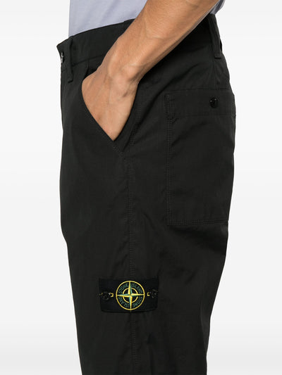 STONE ISLAND - Pantalon cargo coton léger