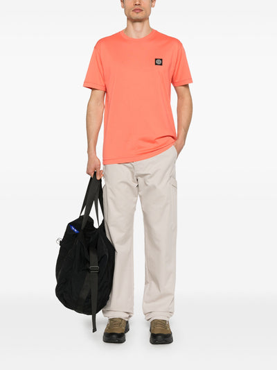 STONE ISLAND - T-shirt en jersey de coton