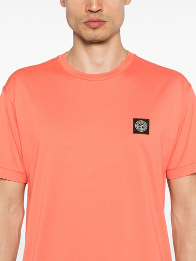 STONE ISLAND - T-shirt en jersey de coton