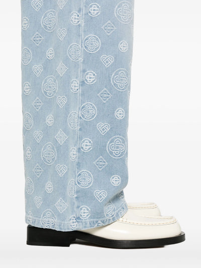 CASABLANCA - Jean Relaxed Monogram