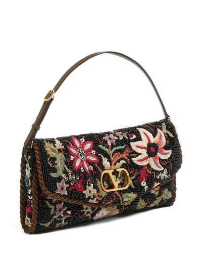 VALENTINO GARAVANI - Petit sac souple porté épaule à motif