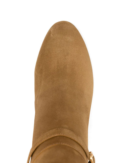 VALENTINO GARAVANI - Bottines en daim 75 mm