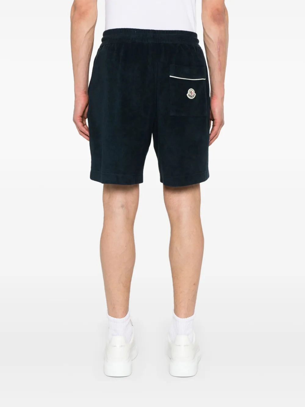 MONCLER - Short en tissu éponge