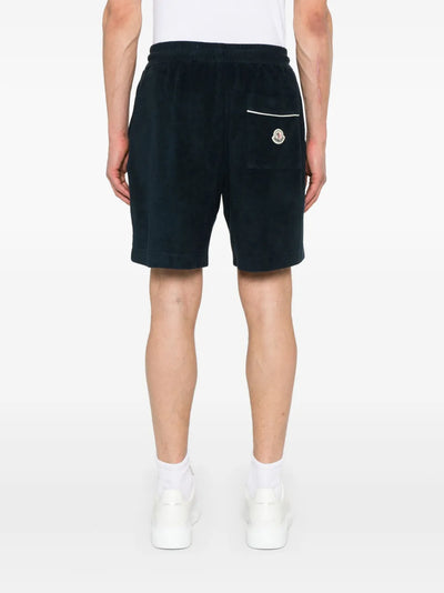 MONCLER - Short en tissu éponge
