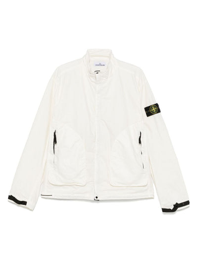 STONE ISLAND - Blouson déperlant Blanc