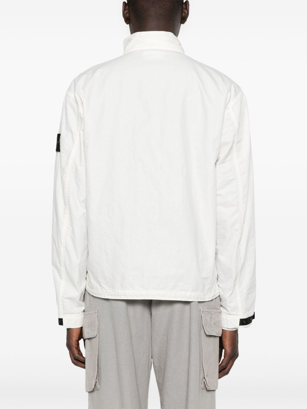 STONE ISLAND - Blouson déperlant Blanc