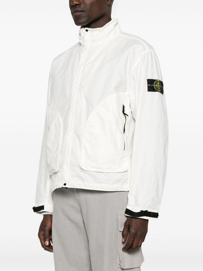 STONE ISLAND - Blouson déperlant Blanc