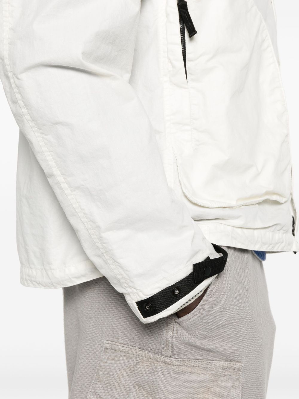 STONE ISLAND - Blouson déperlant Blanc