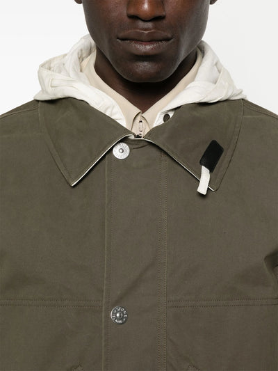 STONE ISLAND - Veste matelassée à patch compass