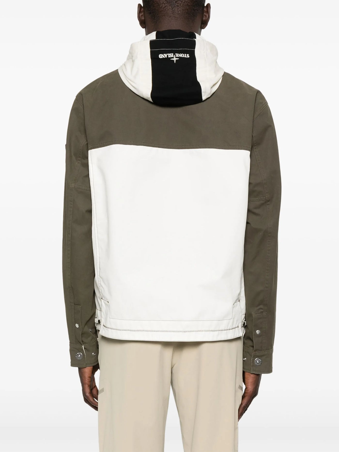 STONE ISLAND - Veste matelassée à patch compass