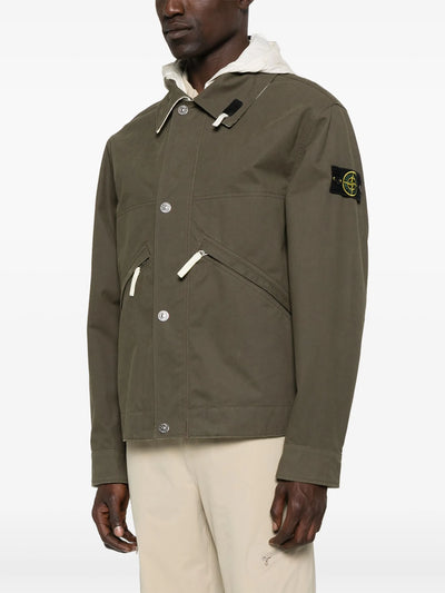 STONE ISLAND - Veste matelassée à patch compass