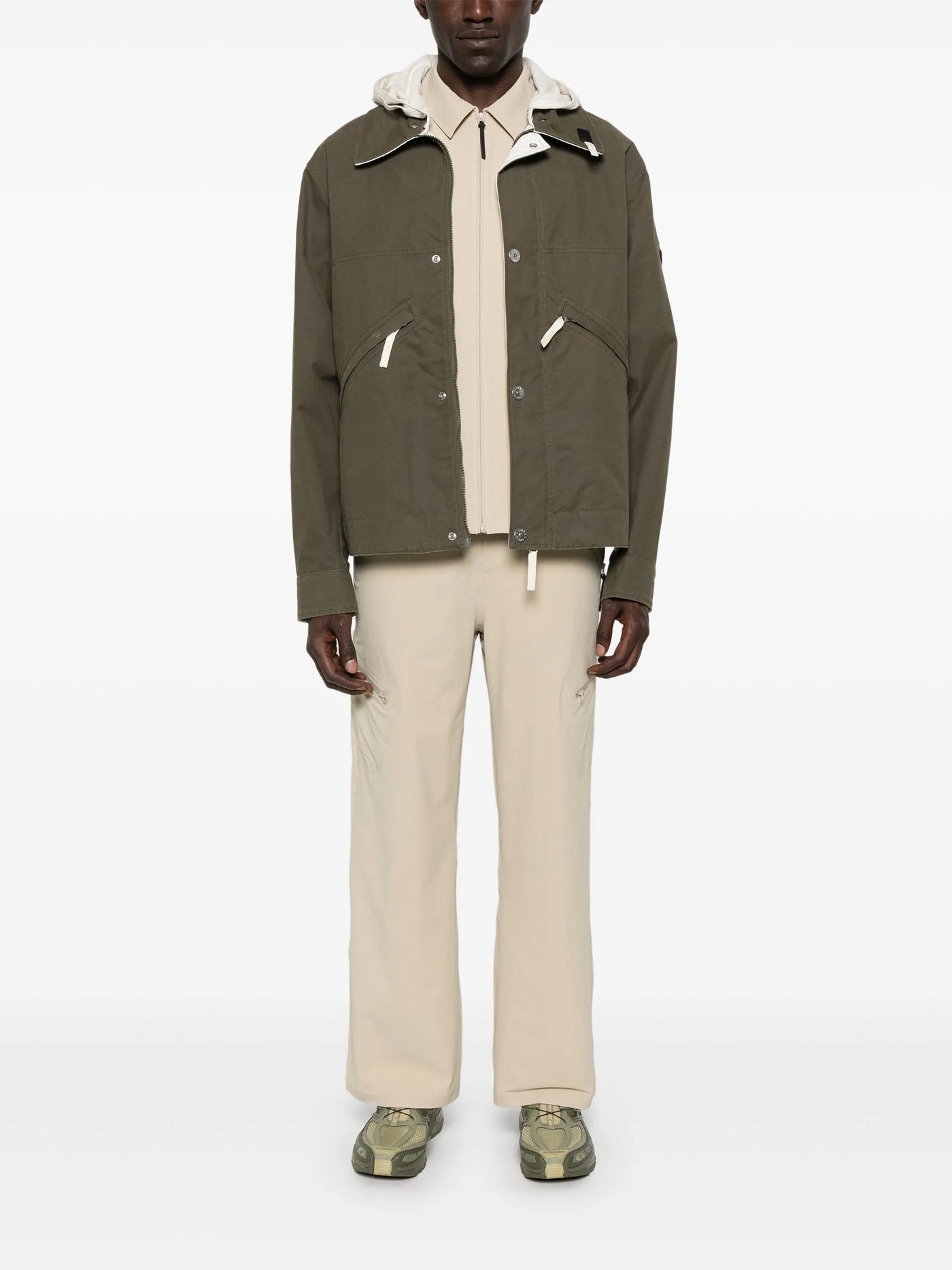 STONE ISLAND - Veste matelassée à patch compass