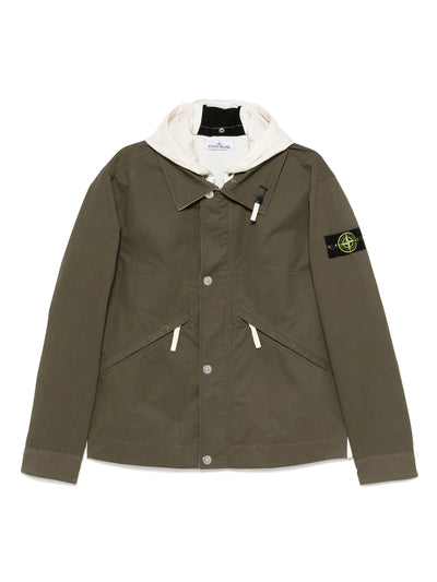 STONE ISLAND - Veste matelassée à patch compass