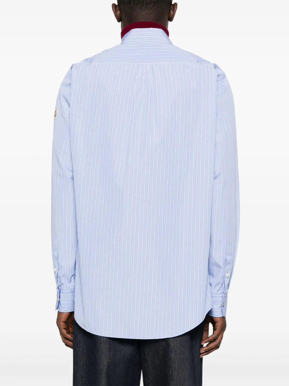 MONCLER - chemise rayée à manches longues