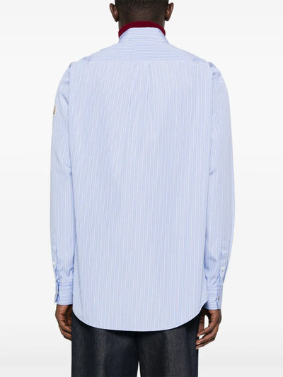 MONCLER - chemise rayée à manches longues