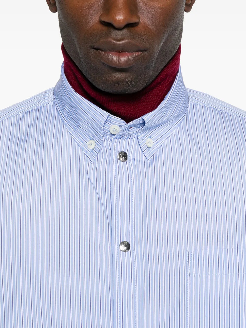 MONCLER - chemise rayée à manches longues