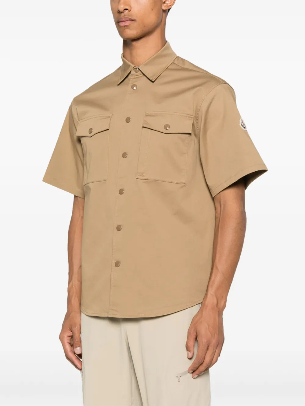MONCLER - chemise à poche à rabat