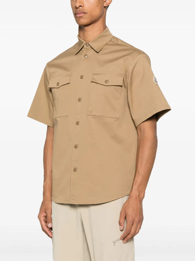 MONCLER - chemise à poche à rabat