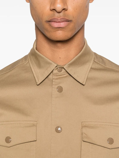 MONCLER - chemise à poche à rabat