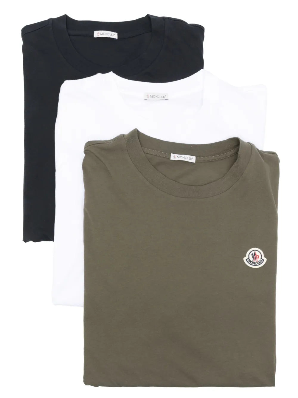 MONCLER - t-shirt à logo appliqué