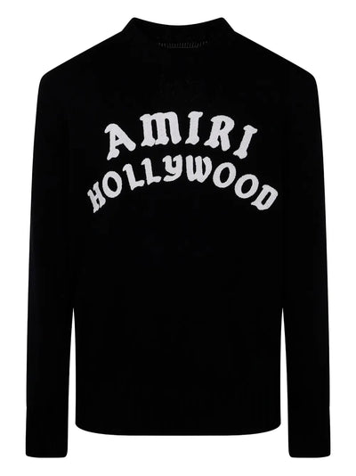 AMIRI - pull Hollywood à logo brodé