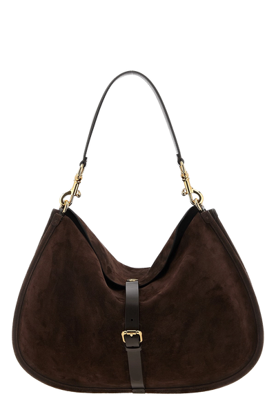 ÉTRO - sac Pony XL en suède