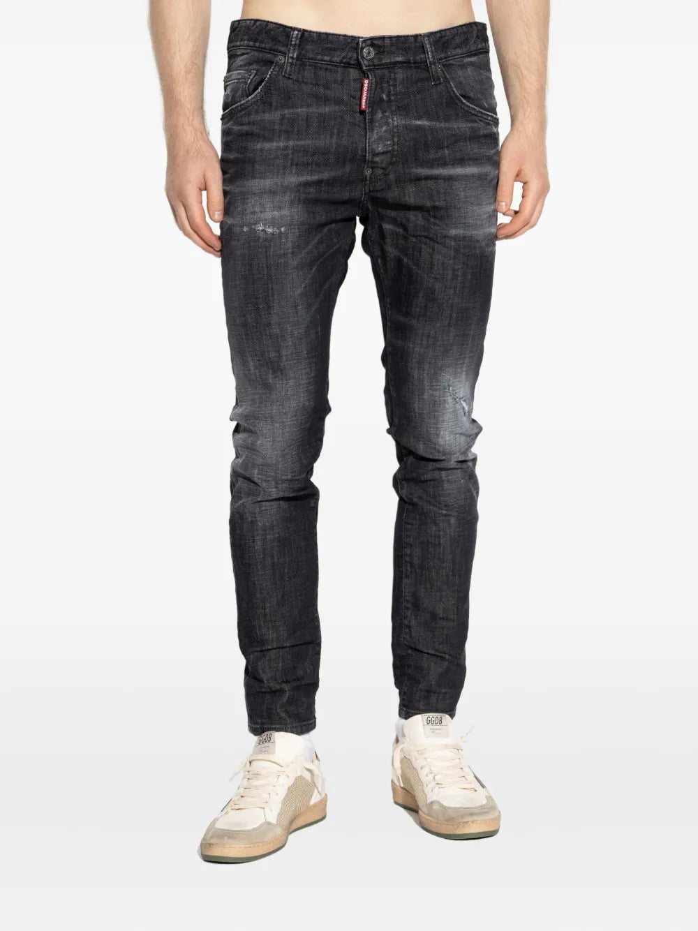 DSQUARED2 - jean à patch logo