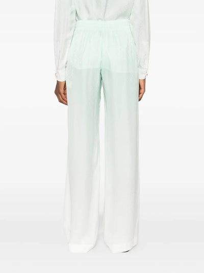 CASABLANCA - Pantalon en soie Monogrammé