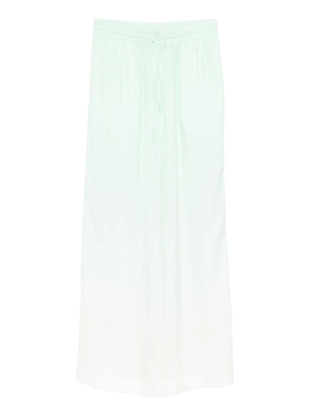 CASABLANCA - Pantalon en soie Monogrammé