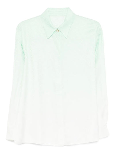 CASABLANCA - Chemise en soie Monogrammé