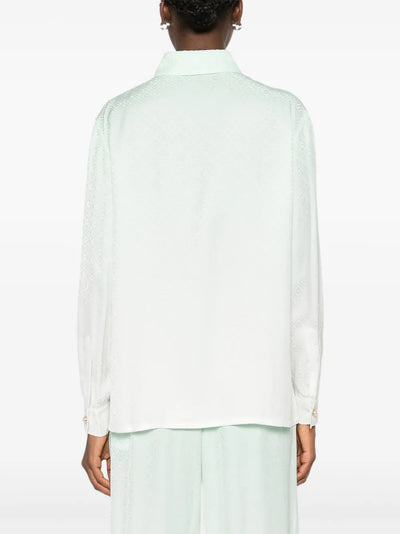CASABLANCA - Chemise en soie Monogrammé