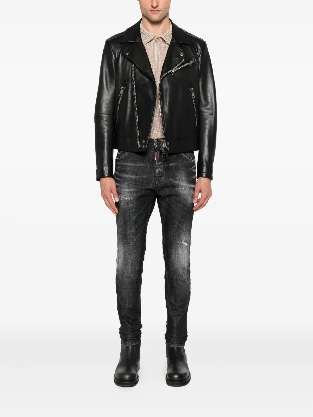 DSQUARED2 - jean à effet usé