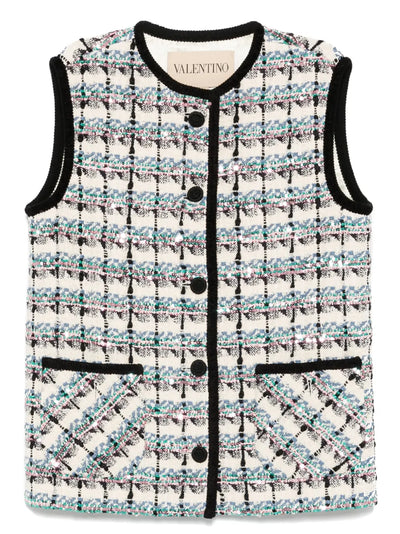 VALENTINO GARAVANI - Gilet sans manches à boutonnière